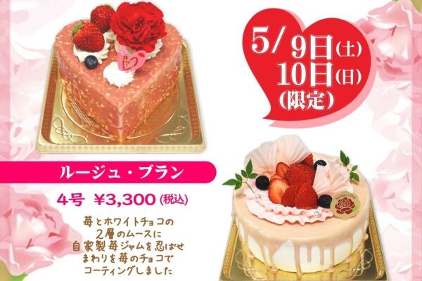 母の日デコレーション、ご予約承り中！